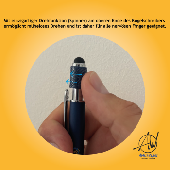 Preview: Kugelschreiber (mit integriertem Spinner)